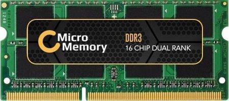 Pamięć RAM MicroMemory SO-DIMM DDR3 8GB 1600MHz (MMG2424/8GB)