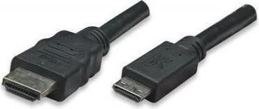 Techly Kabel - Mini HDMI 3m Czarny (ICOC-HDMI-B-025)