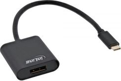 InLine Kabel Adapter USB-C męski na DisplayPort żeński (DP Alt Mode) czarny - 0.2m (64102B)