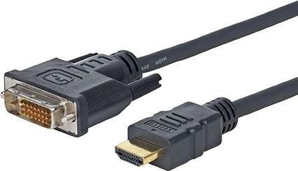 MicroConnect Kabel HDMI 19 - DVI-D 10m (HDM1924110)