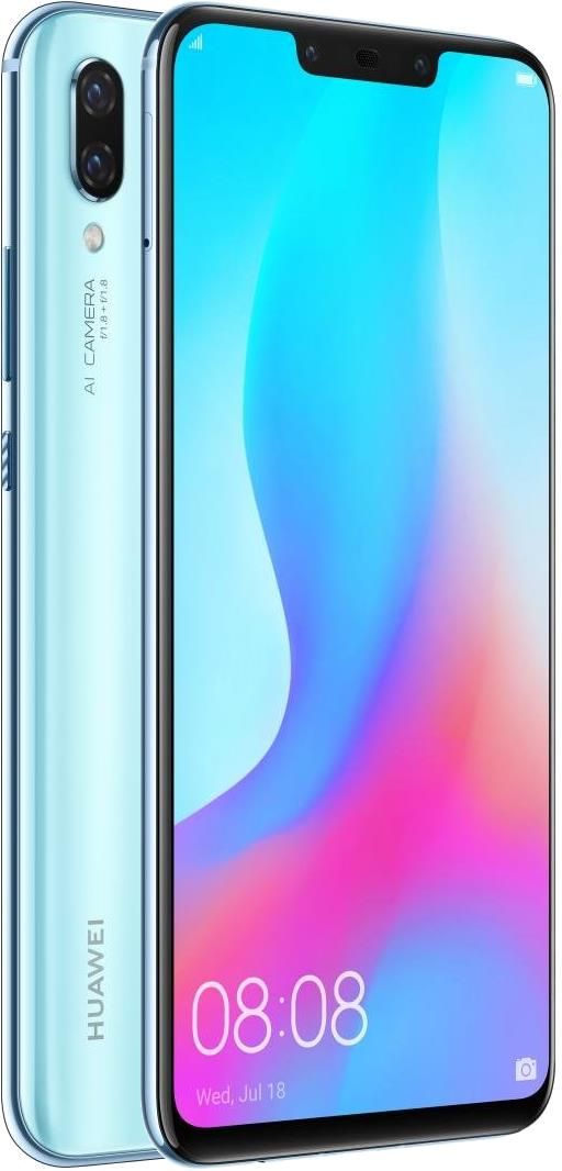 Huawei Nova 3 4/128GB Dual Sim Niebieski - Cena, opinie na Ceneo.pl