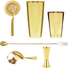 Zdjęcie Set barmański 360x460x110 mm, złoty | BAREQ , BPR-103 - Mogielnica