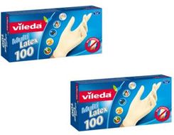 Zdjęcie Vileda 200Szt Multi Latex Rękawice Jednorazowe S/M  - Terespol