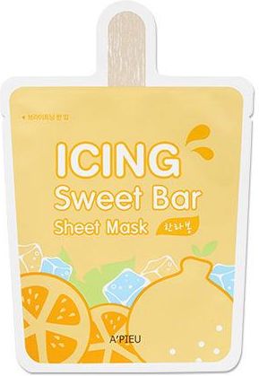 A'pieu Icing Sweet Bar Sheet Mask Hanrabong Oczyszczająco-rozświetlająca maska 21g