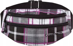 Zdjęcie Odjazdowa saszetka na biodro w kratkę Coolpack Hit - Pyzdry