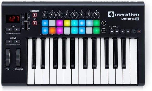 Миди клавиатура novation launchkey 25 mk2 обзор