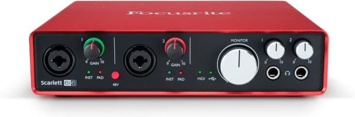 Focusrite Scarlett 6I6 2 Gen Interfejs Audio - Ceny i opinie