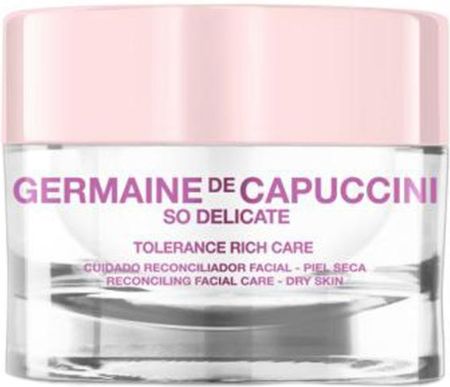 Krem Germaine de Capuccini Tolerance Rich Reconciling Facial Care łagodząco-odbudowujący na dzień i noc 50ml