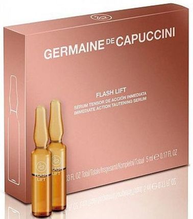 Germaine De Capuccini Flash Lift Tautening Serum Natychmiastowy Efekt Liftingu 5x1 ml