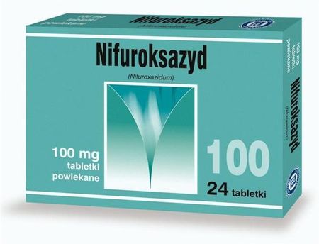 Nifuroksazyd 100mg 24 tabletek