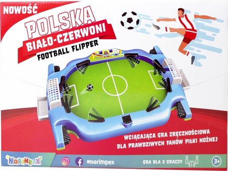 Norimpex Gra Piłkarzyki Football Fliper Polska Biało Czerwoni 1001633