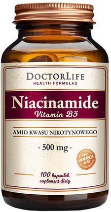 Doctor Life Niacinamide witamina B3 100 kaps
