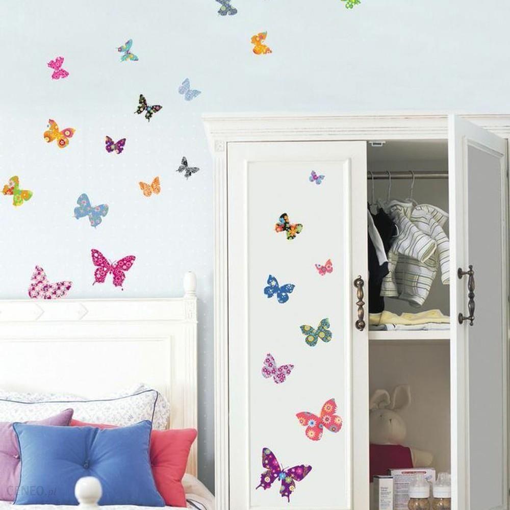 детская с бабочками дизайн
