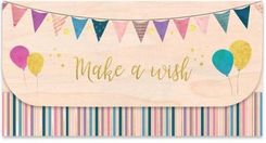 Zdjęcie Cozywood Koperta Upominkowa Drewniana Urodziny Balony - Opalenica