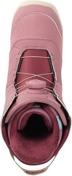 burton mint boa dusty rose