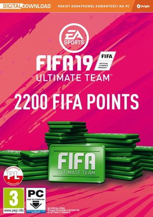 FIFA 19 Ultimate Team - 2200 punktów (Origin)