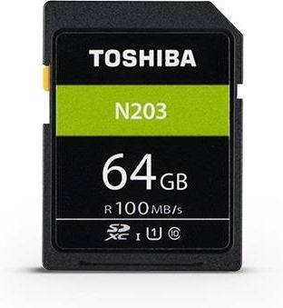 Toshiba microSDXC 64GB Class 10 N203 U1 (THNN203N0640E4)