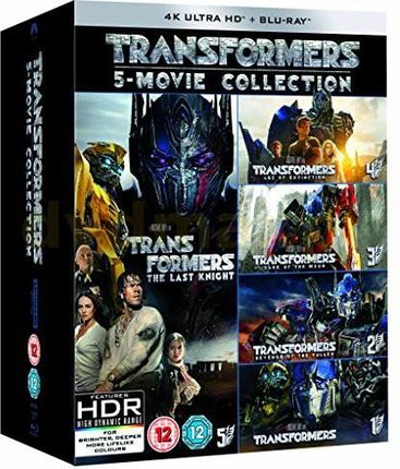 Transformers: 5-Movie Collection (EN) [BOX] [5xBlu-Ray 4K]+[5xBlu-Ray]