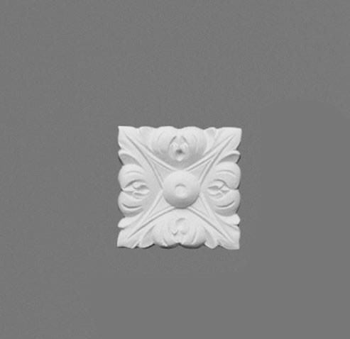 Decke Dekor PU 970x970mm Grand Decor R102 1 Rosette Stuck