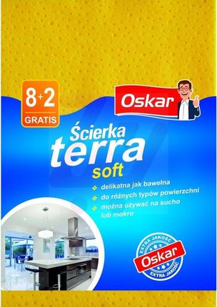 Oskar Ścierka Terra Soft 10Szt (72254)