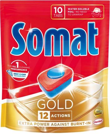 Somat Gold Tabletki Do Mycia Naczyń W Zmywarkach 10Szt. 192G (75411)