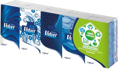 Velvet Original Chusteczki Higieniczne 10X9 Szt (75022)