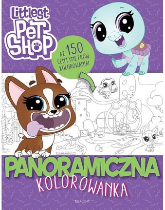 Littlest Pet Shop. Panoramiczna kolorowanka