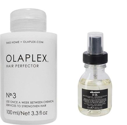 Olaplex Hair Perfector No.3 and OI Oil do pielęgnacji włosów regenerująca kuracja 100ml + olejek do włosów 50ml