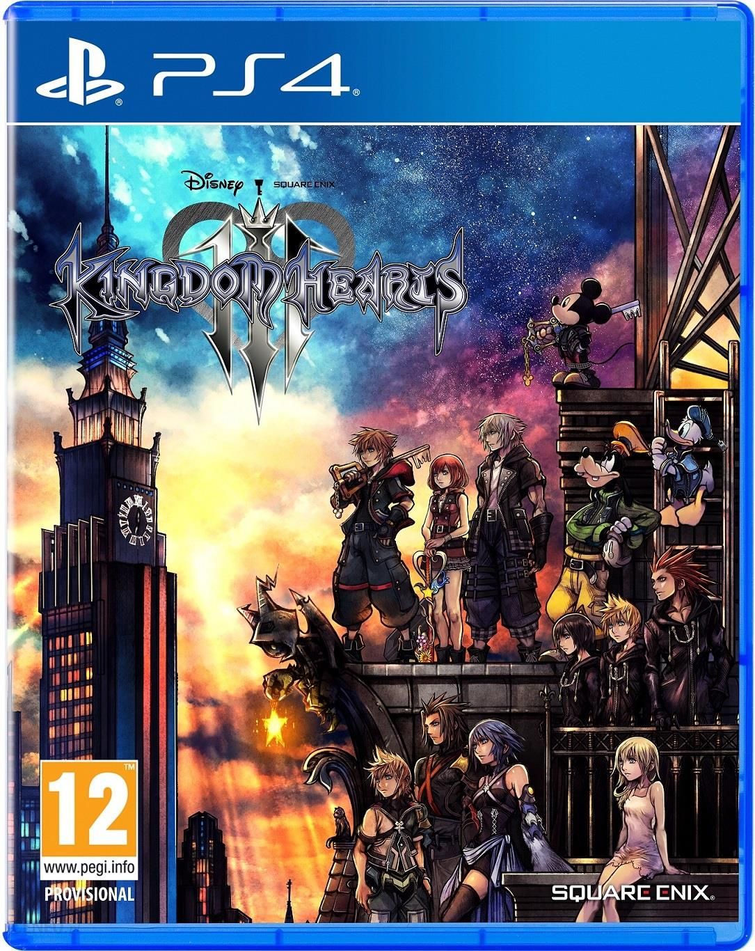 kingdom hearts iii deluxe edition comes with