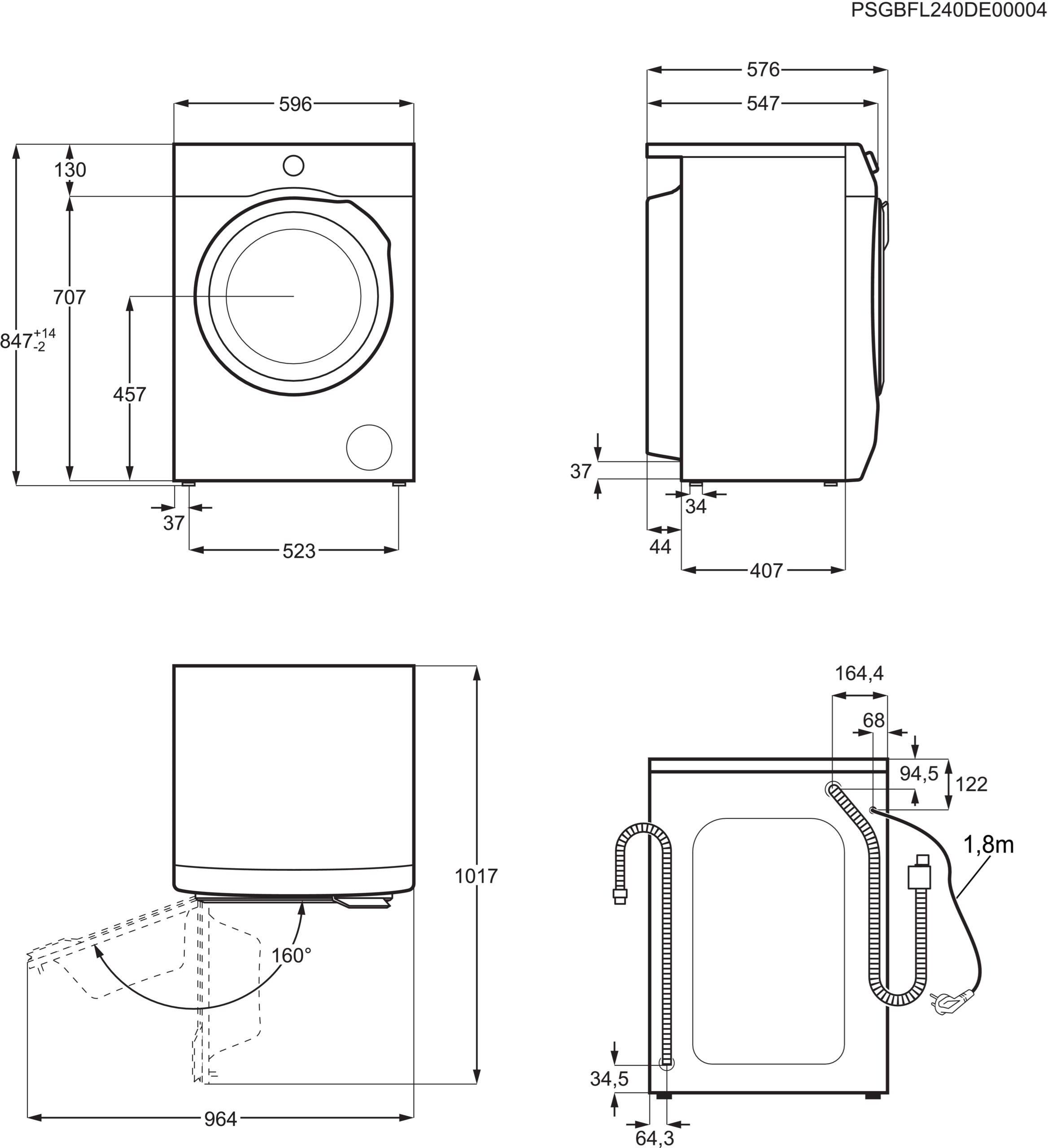 Pralko-suszarka Electrolux DualCare 700 EW7W268SP - Opinie i ceny na ...