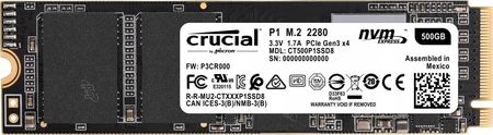 Crucial P1 M.2 500Gb (Ct500P1Ssd8)