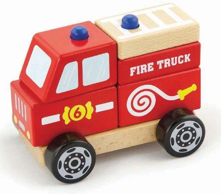 Viga Toys Zestaw Klocków Straż Pożarna
