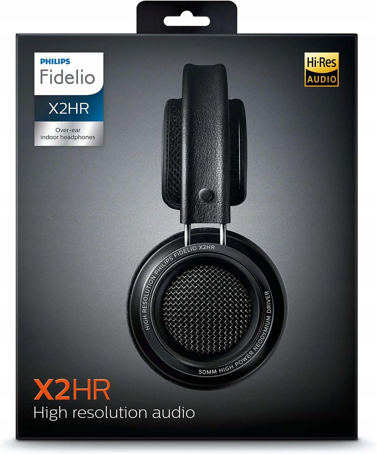 Słuchawki PHILIPS FIDELIO X2HR CZARNY 