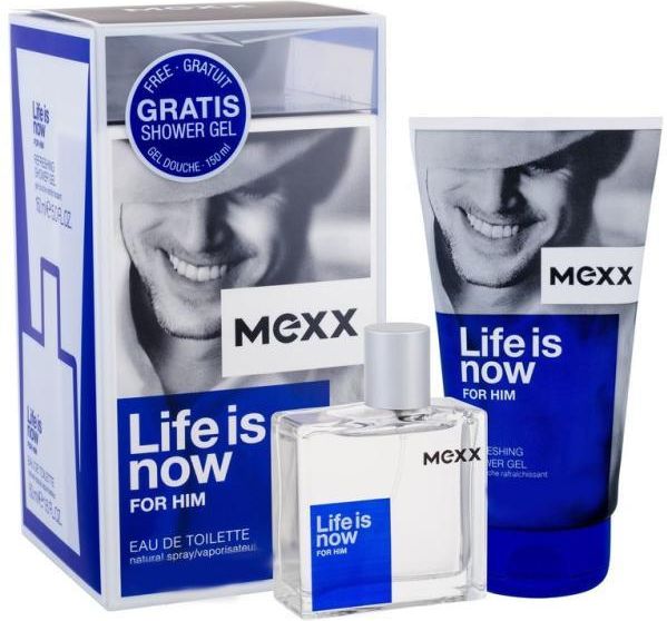 Mexx Life Is Now For Him Woda Toaletowa 50ml Zel Pod Prysznic 150ml Opinie I Ceny Na Ceneo Pl