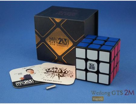 Moyu Weilong Gts2 Magnetic 3X3X3 Czarna