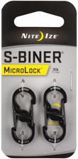 Zdjęcie Nite Ize Karabińczyk S Biner Microlock Stal Nierdzewna Czarny 2 Sztuki Lsbm 01 2R3 Lsbm012R3 - Ożarów Mazowiecki