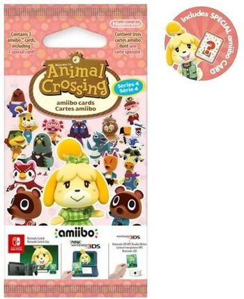 Nintendo amiibo Animal Crossing Karty Seria 4