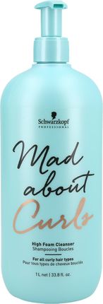 Schwarzkopf Mad About Curls High Foam Cleanser szampon do włosów 1000ml