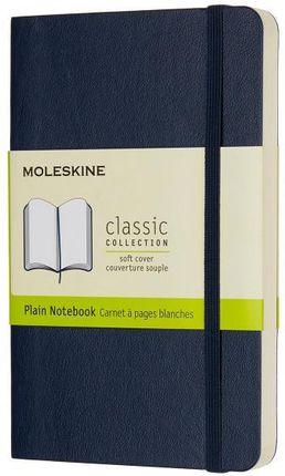 Notatnik Moleskine - Plain Sapphire Soft Pocket