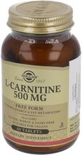 Zdjęcie Solgar L-Karnityna 500mg 60tabl. - Sokółka