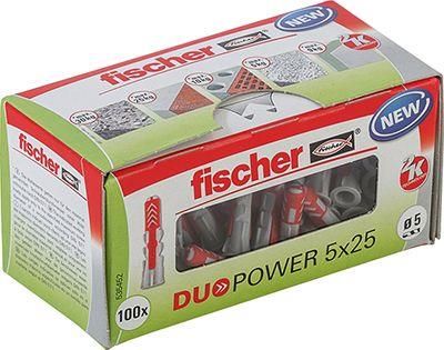 Fischer Kołek Duopower 5 x 25mm 100Szt. (535452)