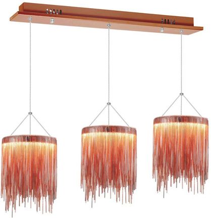 Milagro Led Wisząca Pierścieniowa Cascata Copper 54W 3799