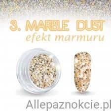 03 Marble Dust Efekt Marmuru Pyłek Do Zdobienia Paznokci