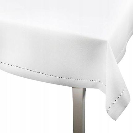 Obrus Na Stół serweta prostokątny biały 140x240 cm