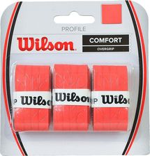 Wilson Owijka Profile Over Grip Czerwona 3Szt Wrz4025Rd - Akcesoria do tenisa stołowego