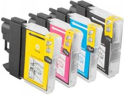 TDD Komplet tuszy do DCP-J315W J515W MFC-J415W TD-LC985 CMYK TDLC985CMYK