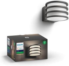 Zdjęcie Kinkiet ogrodowy Signify E27 2700K czarny - Jutrosin