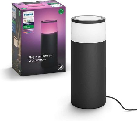 PHILIPS HUE White and color ambiance Calla czarny 1742330P7
