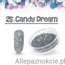 25 CANDY DREAM pyłek do zdobienia paznokci SŁOICZEK 3 ML
