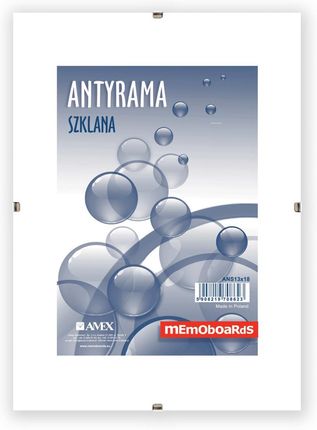 Memoboards Antyrama 13x18 cm szkło